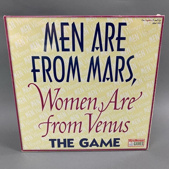 Endless Games "Men Are From Mars Women Are From Venus" The Game - Picture 1 of 5